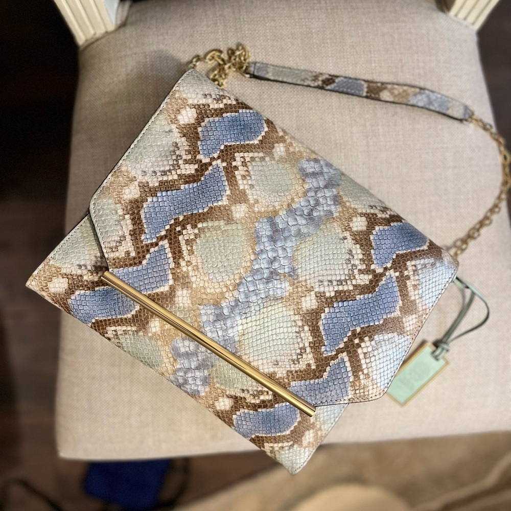 Vince Camuto snakeskin shoulder bag